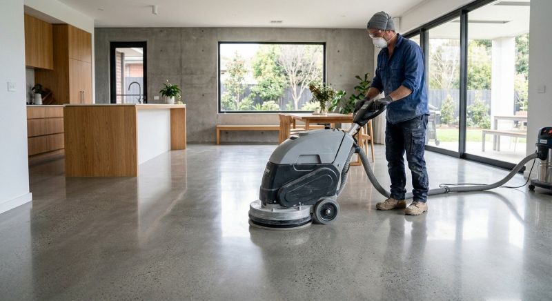 Basement Floor Polishing in Louisville, KY