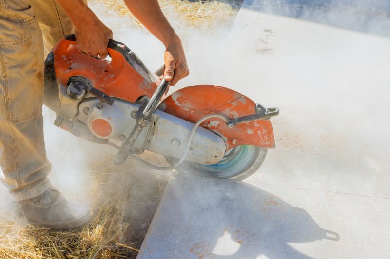 Sidewalk Sawing detail