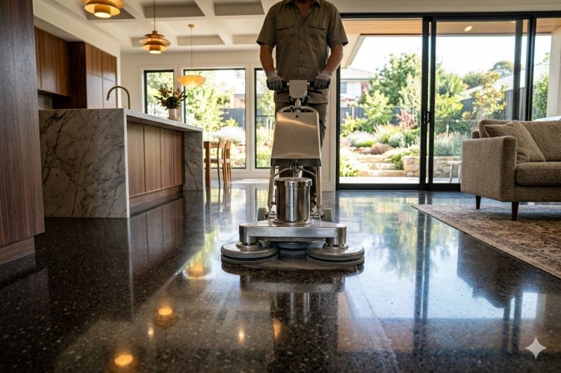 Patio Concrete Polishing in Corpus Christi, TX